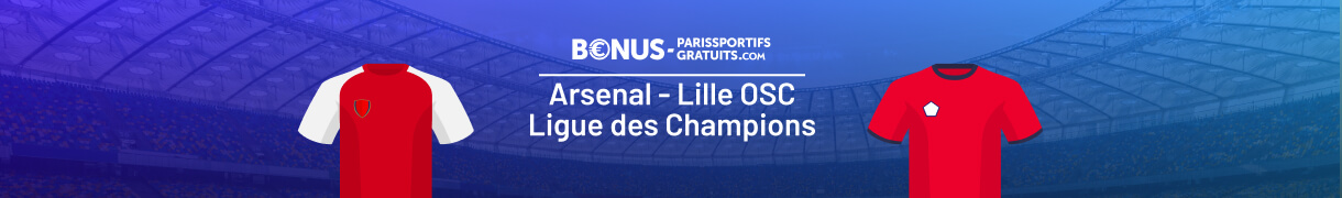 infos pour parier sur arsenal vs losc en ldc