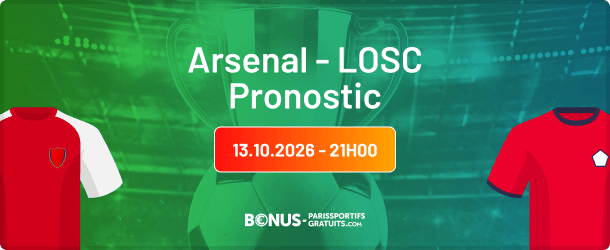 arsenal vs losc pronostic